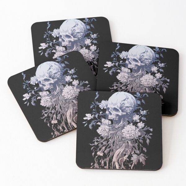 Item preview, Floral Skull  designed and sold by NeoRarities.