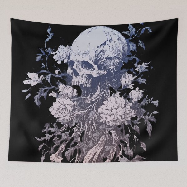 Item preview, Floral Skull  designed and sold by NeoRarities.