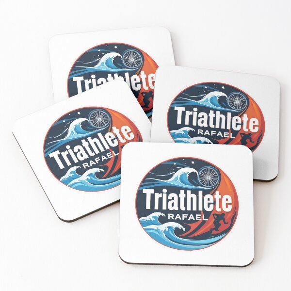 Item preview, Dynamic Triathlete Rafael - Swim, Bike, Run designed and sold by Triathlongram.