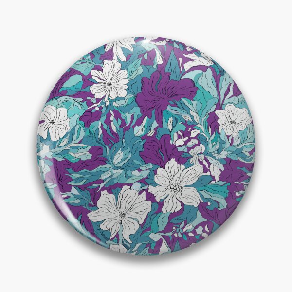 Item preview, Abstract floral pattern designed and sold by drawn-by-nature.