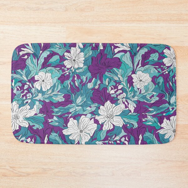 Item preview, Abstract floral pattern designed and sold by drawn-by-nature.
