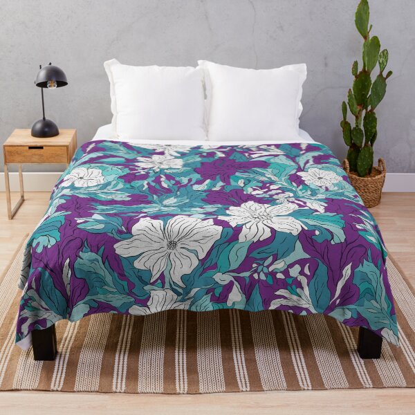 Item preview, Abstract floral pattern designed and sold by drawn-by-nature.