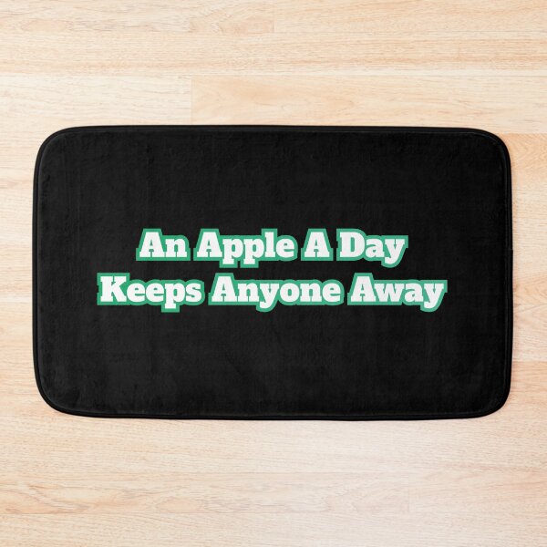 Item preview, An Apple A Day Keeps Anyone Away designed and sold by AlchemyColor.