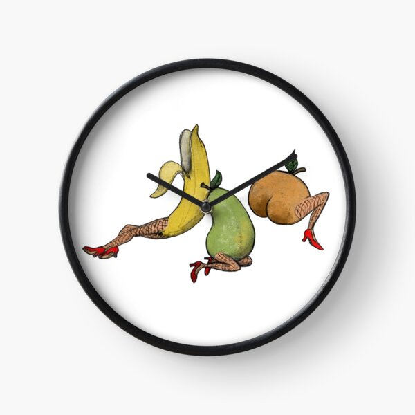 Succulent Fruit Clock