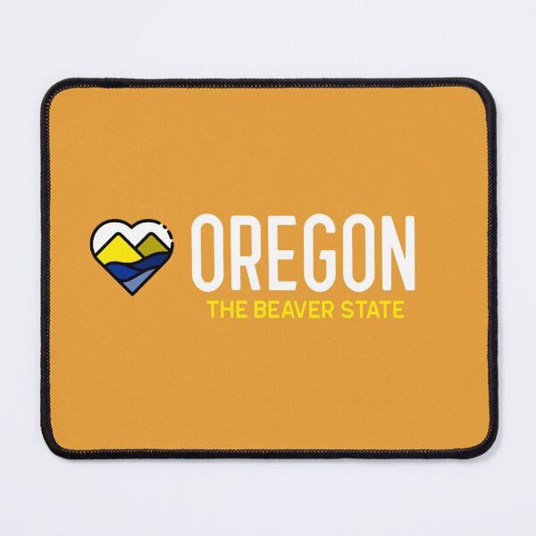 Artikelvorschau, Herz-Logo des Staates Oregon entworfen und verkauft von GlobalSightseer.
