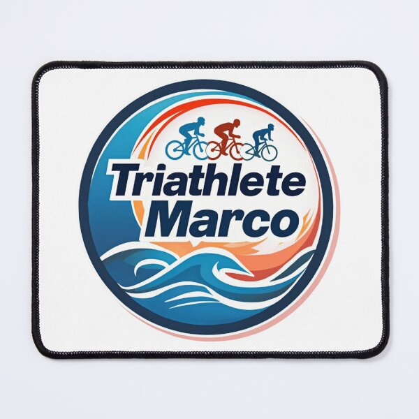 Item preview, Dynamic Triathlete Marco - Swim, Bike, Run designed and sold by Triathlongram.