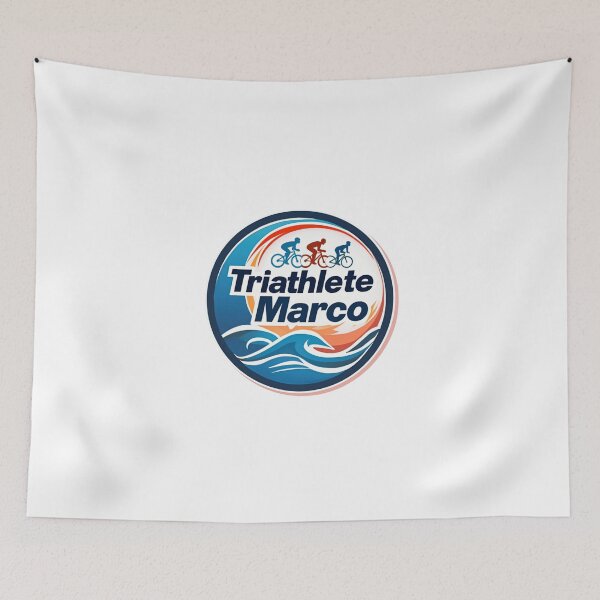 Item preview, Dynamic Triathlete Marco - Swim, Bike, Run designed and sold by Triathlongram.