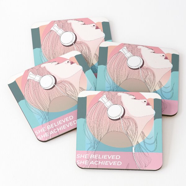Item preview,  Modern girl , She believed, she achieved. designed and sold by JoyfulCreations.