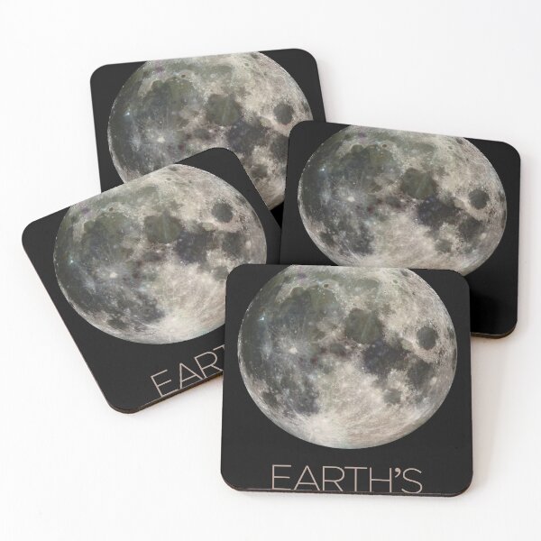 Item preview, STK205492S-Solar system poster of Earth's moon. designed and sold by StocktrekImages.