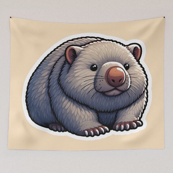 Item preview, Wombat Art #49 | Wombat Lovers designed and sold by ksgraphics222.