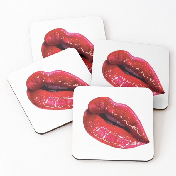 Item preview, Juicy lips realistic digital paintig designed and sold by Wolshebnaja.