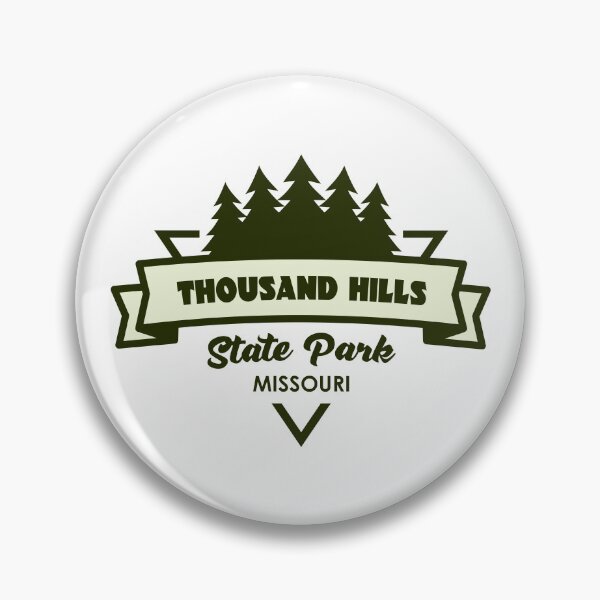 Item preview, Thousand Hills State Park Missouri Trees And Ribbon designed and sold by bivenart.