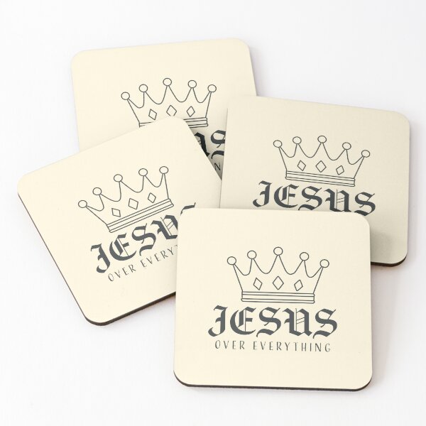 Item preview, Jesus Over Everything- Christian designed and sold by CrossCrafted.