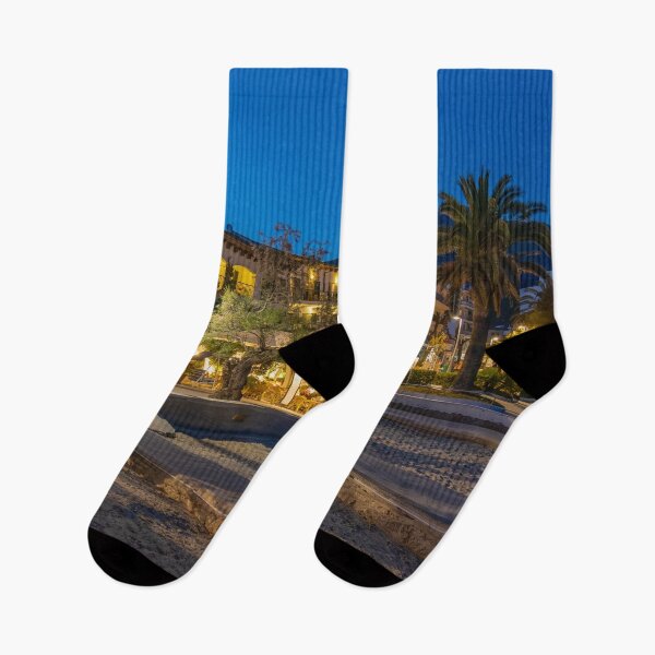 Item preview, Puerto Pollensa Mallorca Sis Pins At Night designed and sold by GG WALL ART.