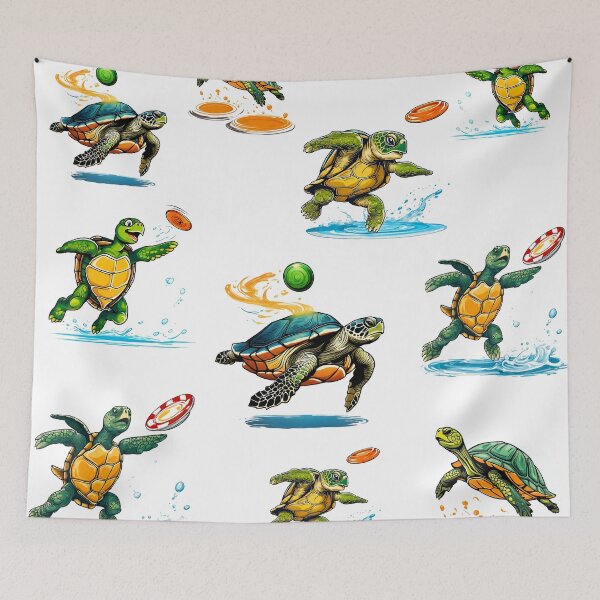Item preview, Turtle's Frisbee Flight Pattern 1 designed and sold by Tom-Johnson.