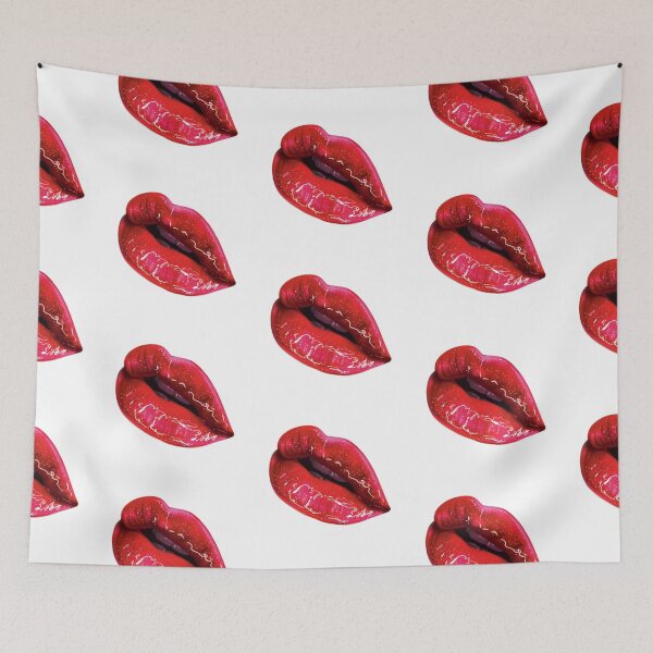 Item preview, Juicy lips realistic digital paintig designed and sold by Wolshebnaja.