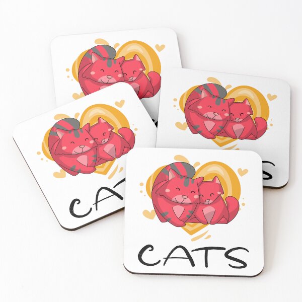 Item preview, love cats designed and sold by OwOlet.