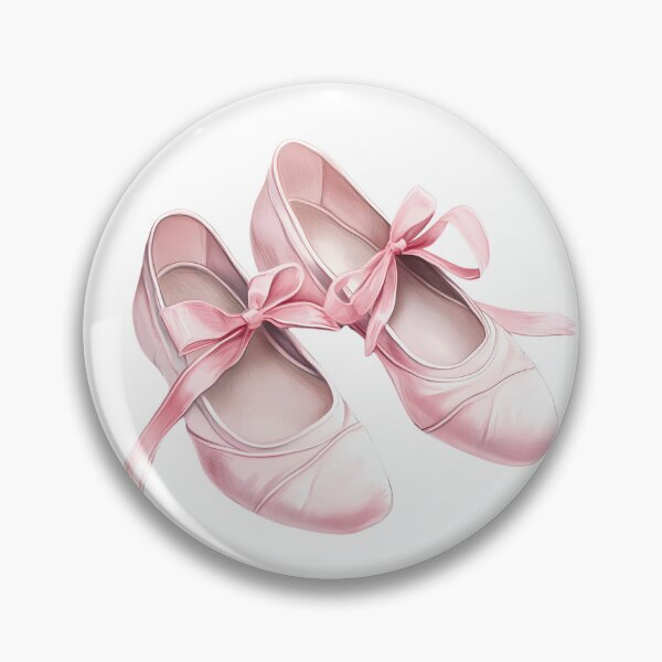 Item preview, vintage pink ballerina pointe shoes, retro pointe shoes for ballet designed and sold by AlinaMalina24.