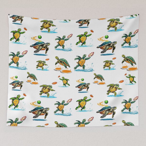 Item preview, Turtle's Frisbee Flight Pattern 2 designed and sold by Tom-Johnson.