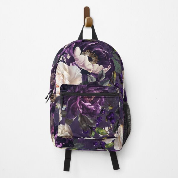 Item preview, Vintage Dark Mystic Nostalgic Purple Roses Peonies Garden  Nightgarden designed and sold by UtArt.