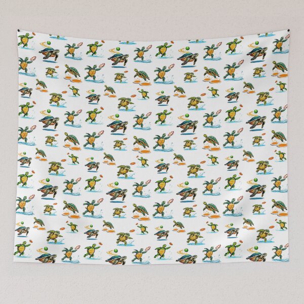 Item preview, Turtle's Frisbee Flight Pattern 3 designed and sold by Tom-Johnson.