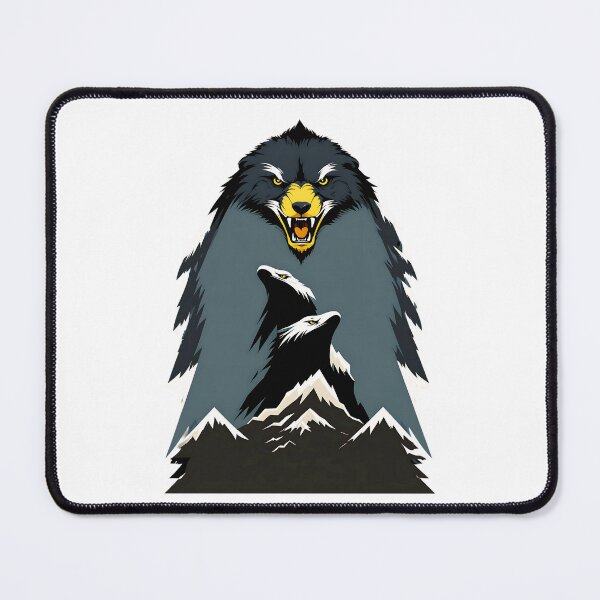Item preview, Fierce Bear and Eagles Mountain Design designed and sold by Taans-Creation.