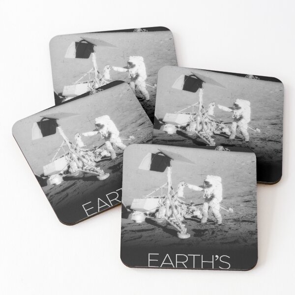 Item preview, STK205493S-Solar system poster of Earth's moon. designed and sold by StocktrekImages.