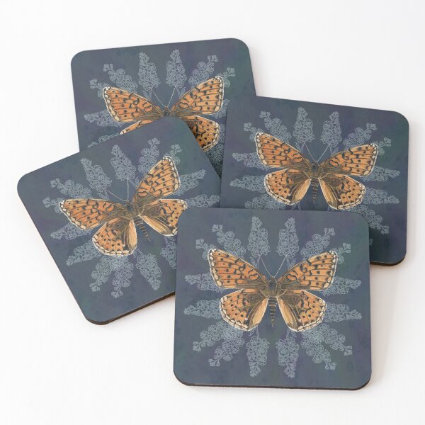 Item preview, Dark Green Fritillary Butterfly designed and sold by lottibrown.