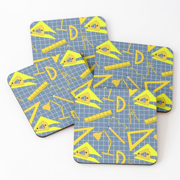 Item preview, Architect Tools Pattern designed and sold by CreativeTwins.
