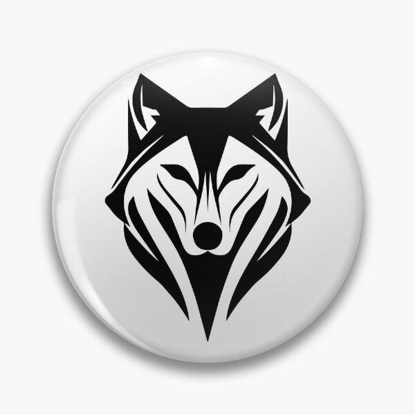 Item preview, Wolf icon logo design illustration designed and sold by AtonuHaque.