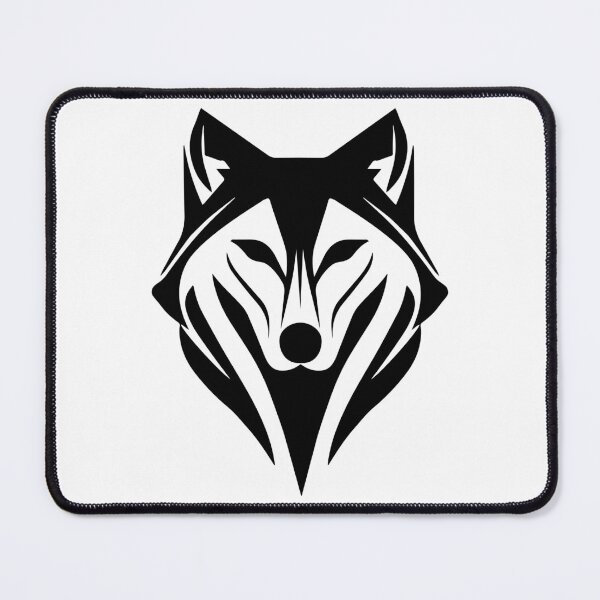 Item preview, Wolf icon logo design illustration designed and sold by AtonuHaque.