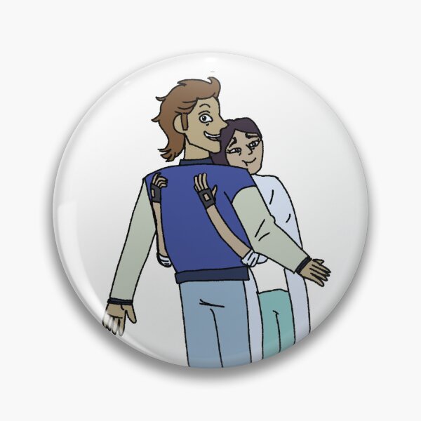 Item preview, Inside Job Regan and Brett hugging designed and sold by Schludls.