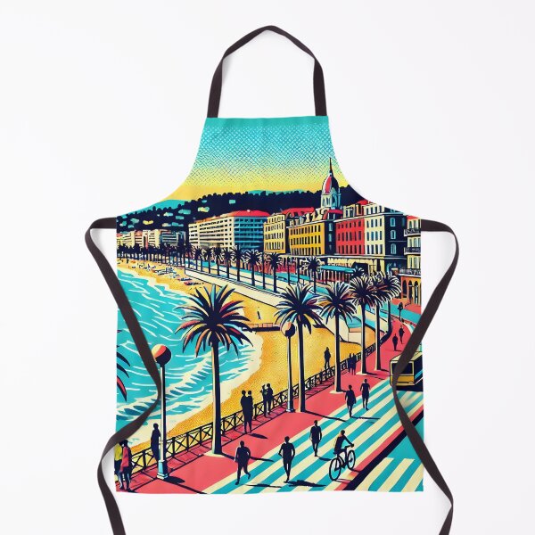 Item preview, Pop Art on the Promenade des Anglais designed and sold by unrealartwork.