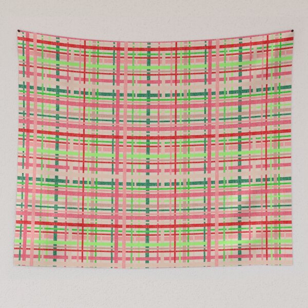 Item preview, Merry and Bright plaid designed and sold by TinkyInkyFinky.