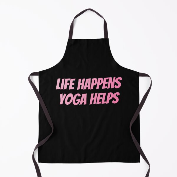 Item preview, Life Happens Yoga Helps designed and sold by AlchemyColor.