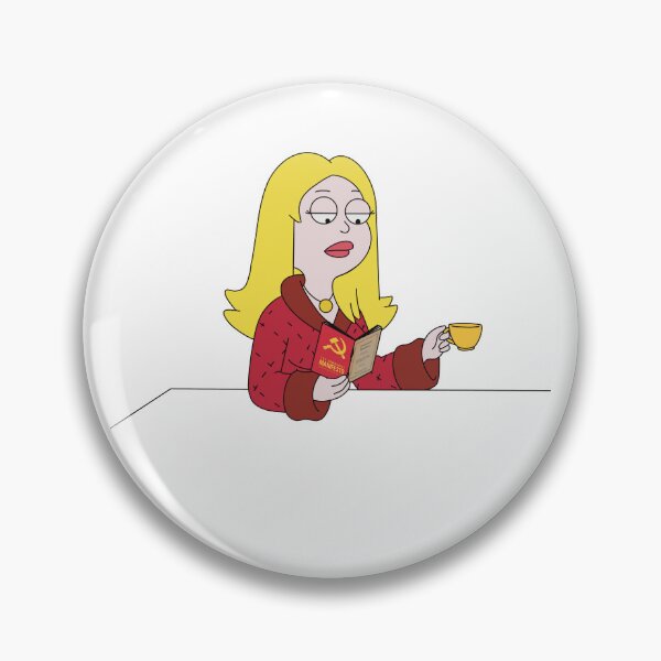 Item preview, American Dad - Francine Reads the Communist Manifesto designed and sold by B-and-E.