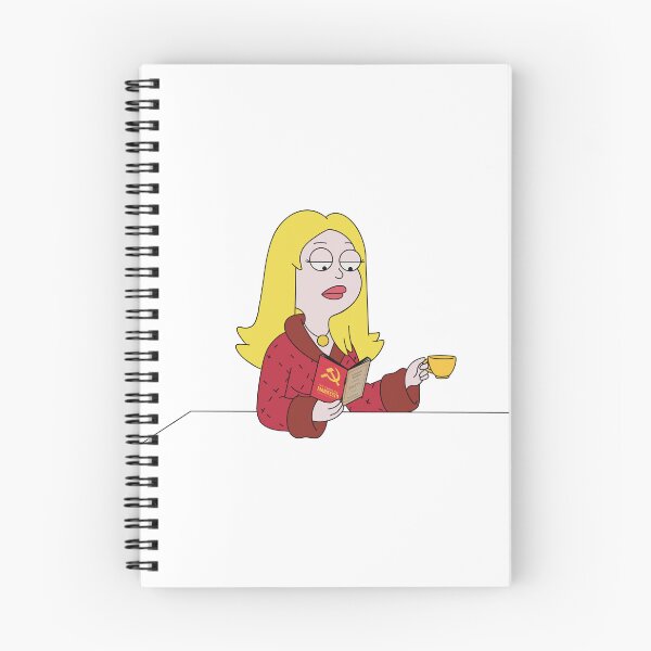 Item preview, American Dad - Francine lee el Manifiesto Comunista designed and sold by B-and-E.