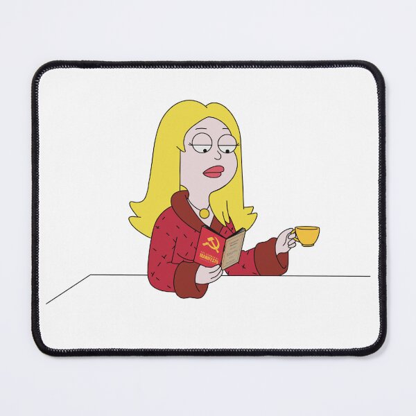 Item preview, American Dad - Francine Reads the Communist Manifesto designed and sold by B-and-E.