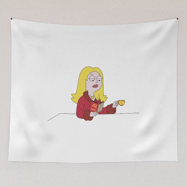 Item preview, American Dad - Francine Reads the Communist Manifesto designed and sold by B-and-E.