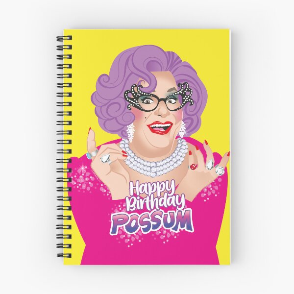 Item preview, Happy birthday possum! designed and sold by AleMogolloArt.