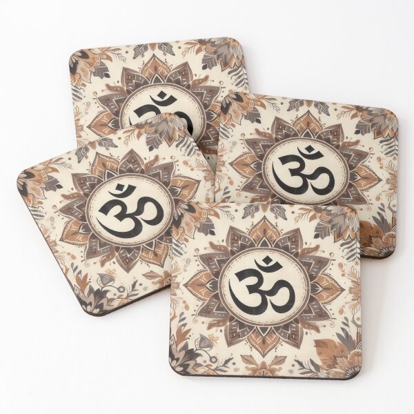 Item preview, Boho Om Mandala designed and sold by ApproachingZion.