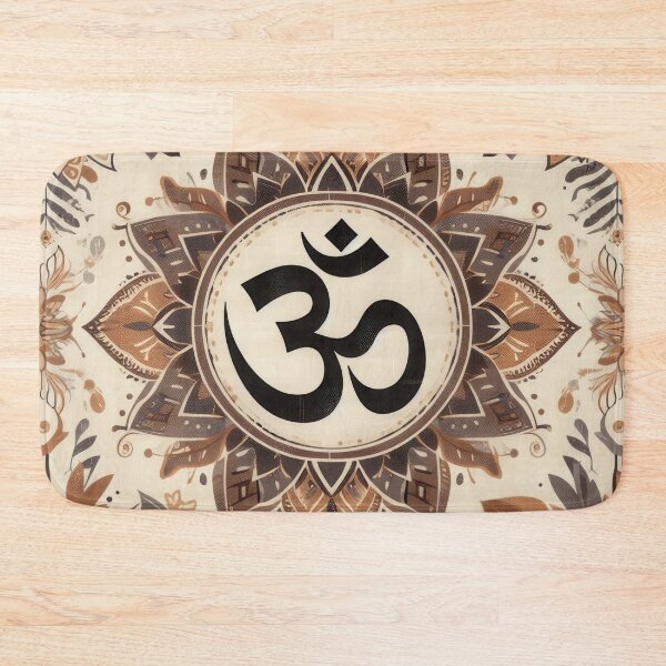 Item preview, Boho Om Mandala designed and sold by ApproachingZion.