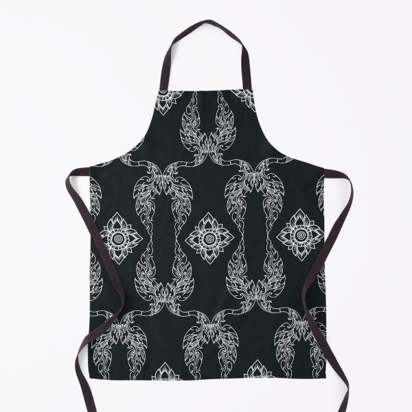 Item preview, Seamless pattern vector for Thai art wallpaper designed and sold by Wunnipaogtun.
