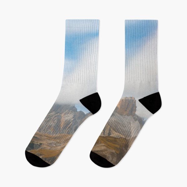 Item preview, Misty clouds over the autumn orange dolomites designed and sold by Patrik Lovrin.