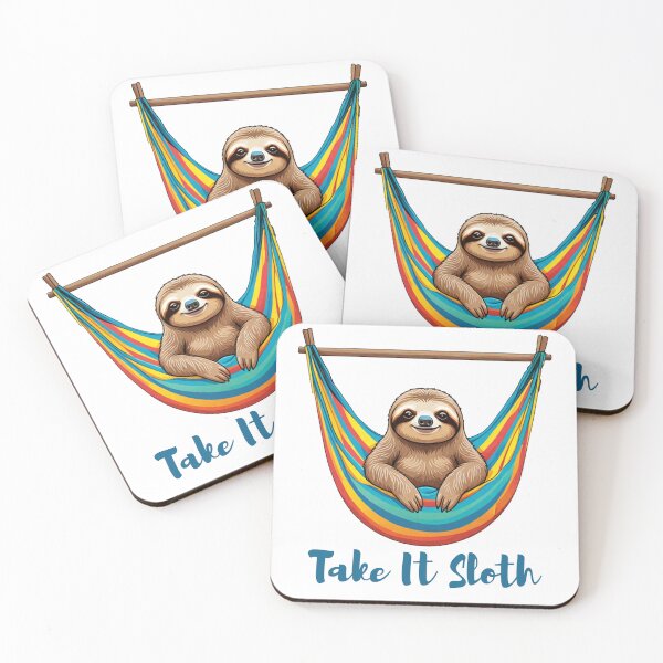Item preview, Take It Sloth: Hammock Life designed and sold by SketchOnScreen.