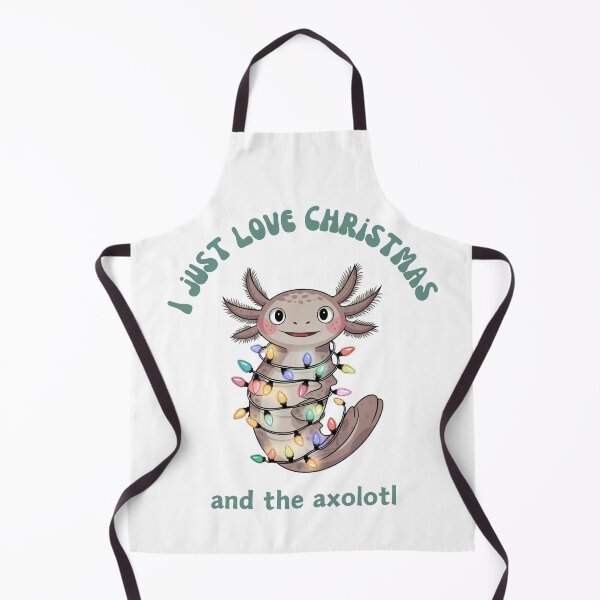 Item preview, I love christmas and axolotl, Happy Axolotl, designed and sold by KolorellaS.