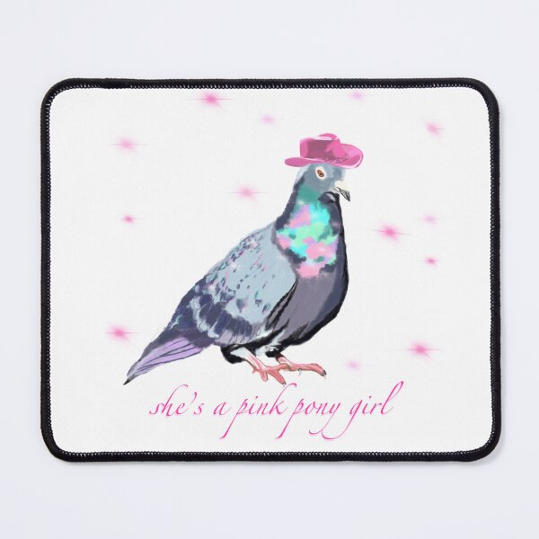 Item preview, Pink Pony Pigeon Girl designed and sold by Silly Goose Emporium.