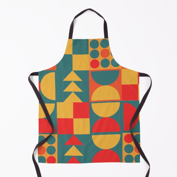 Item preview, Dynamic Bauhaus Pattern with Geometric Shapes and Bold Colors designed and sold by ploen kongsuwan.