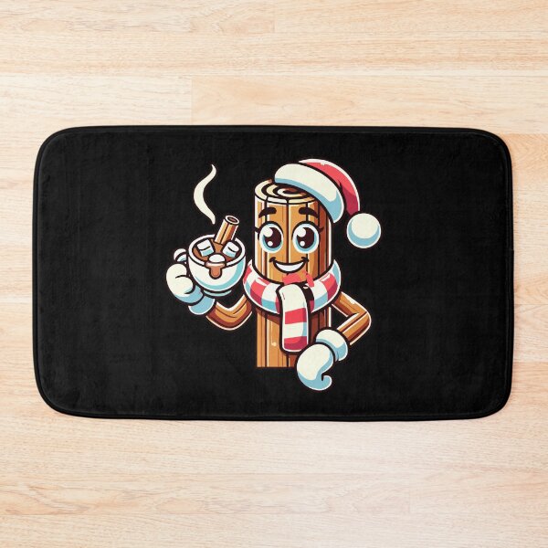 Item preview, Hot Chocolate Cinnamon Festive Christmas Cartoon designed and sold by LuminOrb.