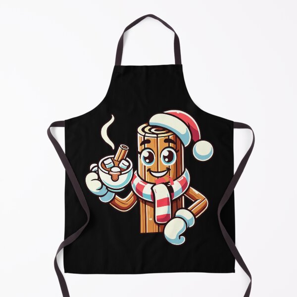Item preview, Hot Chocolate Cinnamon Festive Christmas Cartoon designed and sold by LuminOrb.